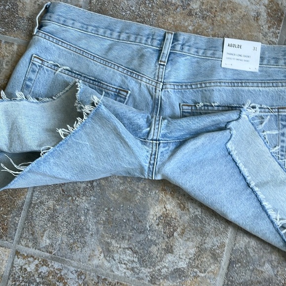 AGolde Parker Long Short Size 31 NWT - Picture 12 of 12